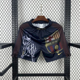 Barcelona Shorts 25/26 Travis Scott Football Kit Soccer Shorts - PalmSportss