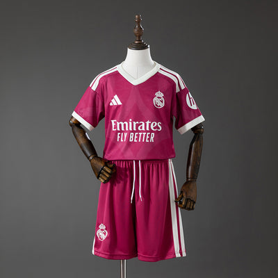 Kids Real Madrid Third Jersey 2026-2027 Football Kit Soccer Shirt