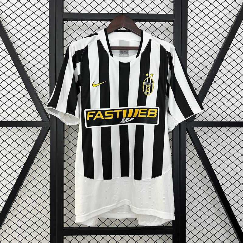 Retro Juventus Jersey 2003-04 Home Football Kit Soccer Jersey