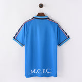 Retro Manchester City Jersey 1997-98 Home Football Kit Soccer Jersey