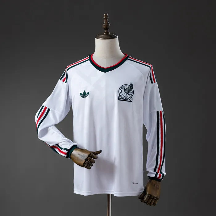 Mexico Away Jersey 2026 World Cup Long Sleeves Football Kit Soccer Shirt