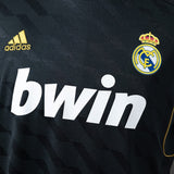Real Madrid Jersey 2011/12 Away Retro Football Kit Long Sleeves