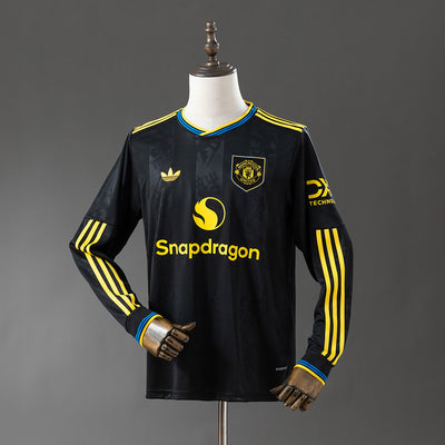 Manchester United Jersey 25/26 Third Football Kit Long Sleeves