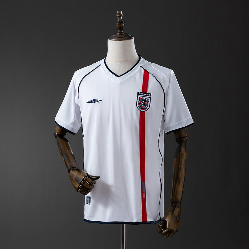 England Jersey 2002 Home Retro Football Kit