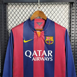 Barcelona Jersey Home kit 2014/15 Retro Long Sleeves - PalmSportss