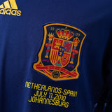 Spain Jersey 2010 Away Retro Football Kit Long Sleeves