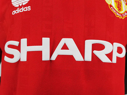 Manchester United Retro Jersey 1988 Home Football Jersey Soccer Shirt