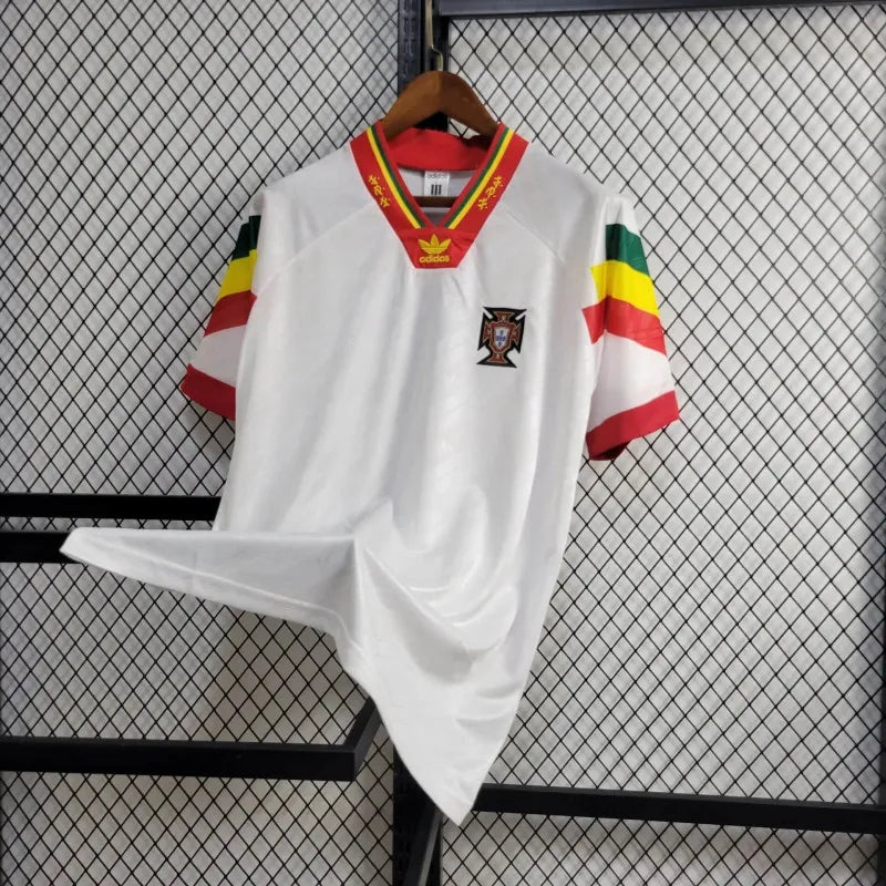 Camiseta retro visitante de Portugal 1992/94 Equipo de fútbol
