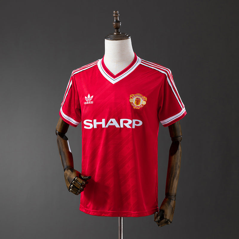Manchester United Jersey 1986-88 Home Retro Kit