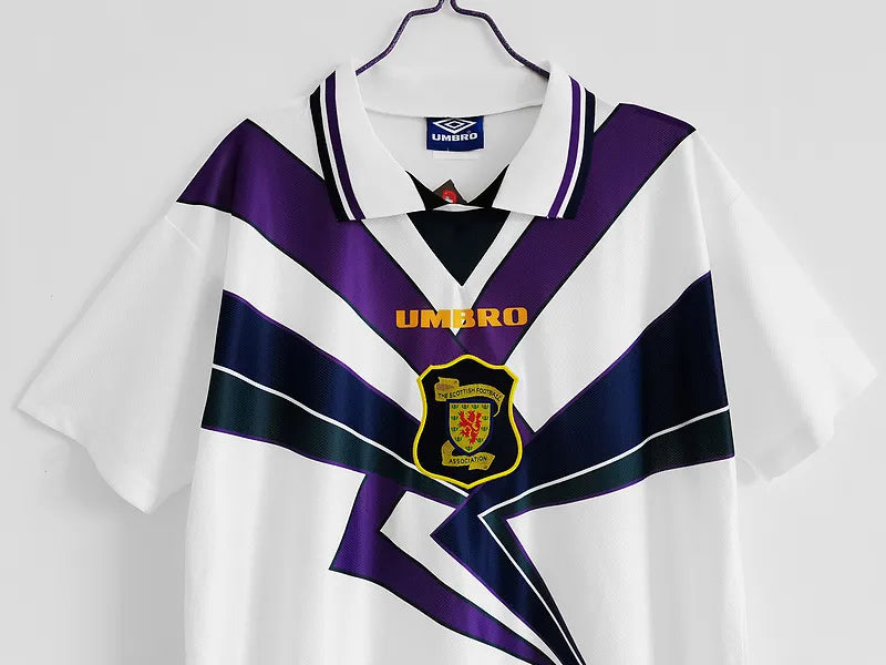 Retro Scotland Jersey 1994/96 Away Football Kit Soccer Shirt