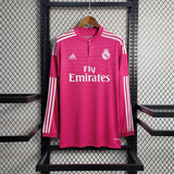 Real Madrid Jersey Away Kit 14/15 Retro Long Sleeves - PalmSportss