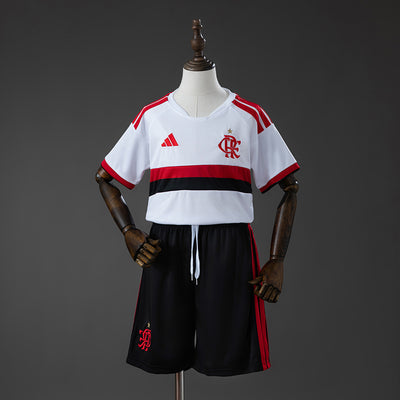 Kids Flamengo Away Jersey 2026-2027 Football Kit Soccer Shirt