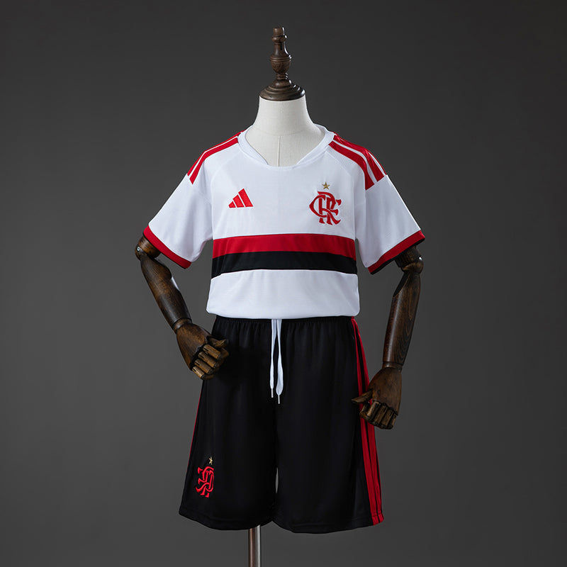 Kids Flamengo Away Jersey 2026-2027 Football Kit Soccer Shirt