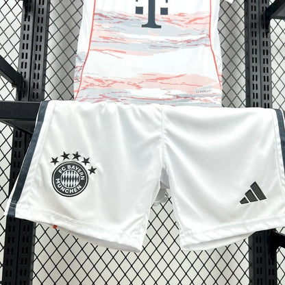 Kids Bayern Munich Jersey 25/26 Away Football Kit Soccer Jersey