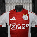 Player Version Ajax Jersey 25/26 Home Football Kit Soccer Jersey - PalmSportss