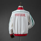 Portugal Windbreaker 2010 White Football Soccer Jacket