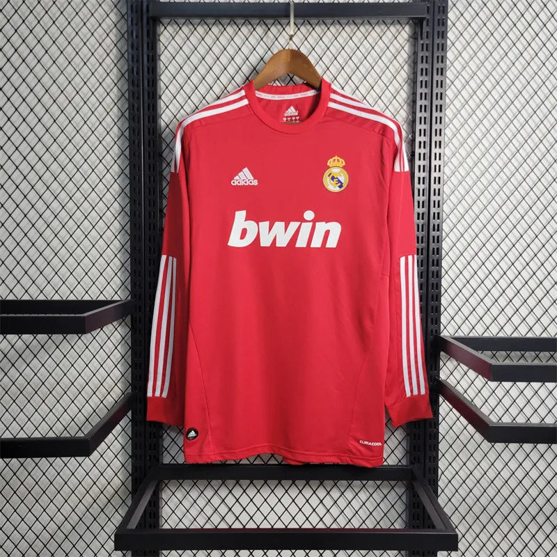 Retro Real Madrid Third Jersey 2011 2012 Football Kits Long Sleeve