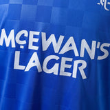 Rangers Jersey 1987-90 Home Retro Football Kit