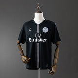 PSG Jersey 2018-19 Black Retro Football Kit