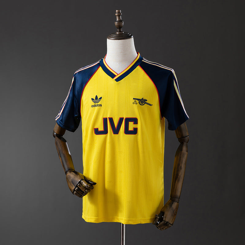 Arsenal Jersey 1988-91 Away Retro Football Kit