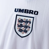 England Jersey 1996 Home Retro Kit Long Sleeves