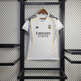 Women Real Madrid Home Jersey 25/26 Football Kit Soccer Jersey - PalmSportss