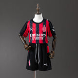 Kids AC Milan Jersey 25/26 Home Football Kit