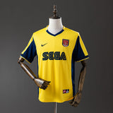 Arsenal Jersey 1999-00 Away Retro Football Kit