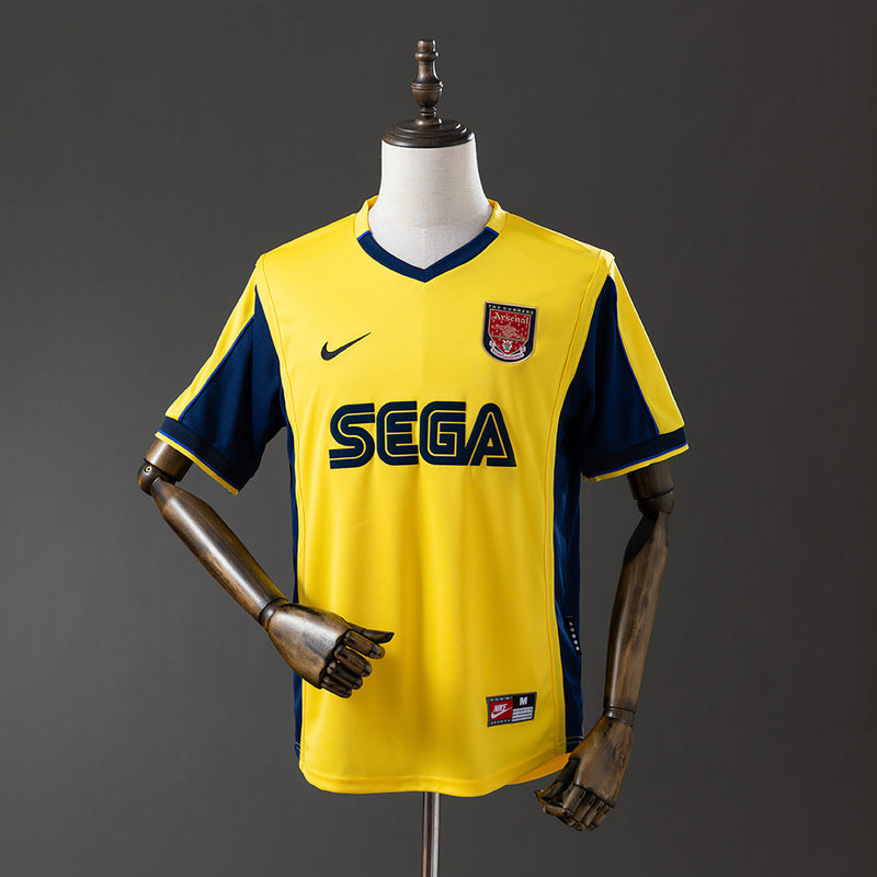 Arsenal Jersey 1999-00 Away Retro Football Kit