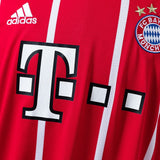 Bayern Munich Jersey 2017-18 Home Retro Football Kit
