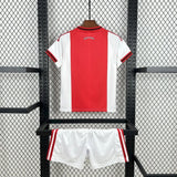 Kids Ajax Jersey 25/26 Home Football Kit Soccer Jersey - PalmSportss