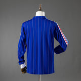 Retro France Home Jersey 1980-1982 Long Sleeves Football Kit Soccer Shirt