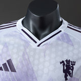 Man United Jersey 25/26 Away Long Sleeves Football Kit Player Version