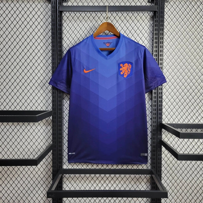 Retro Netherlands Jersey Away Kit 2014 Football Soccer Shirt