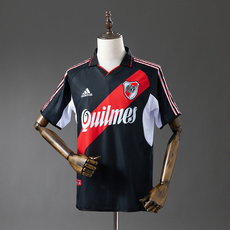 River Plate Jersey 2000-01 Away Retro Football Kit