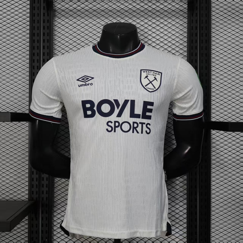 Player Version West Ham United Away Jersey 25/26 Football Kit Soccer Jersey