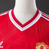 Man United Jersey 1986-88 Home Retro Kit Long Sleeves