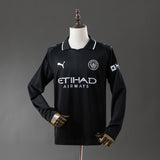Manchester City Jersey 25/26 Away Football Kit Long Sleeves