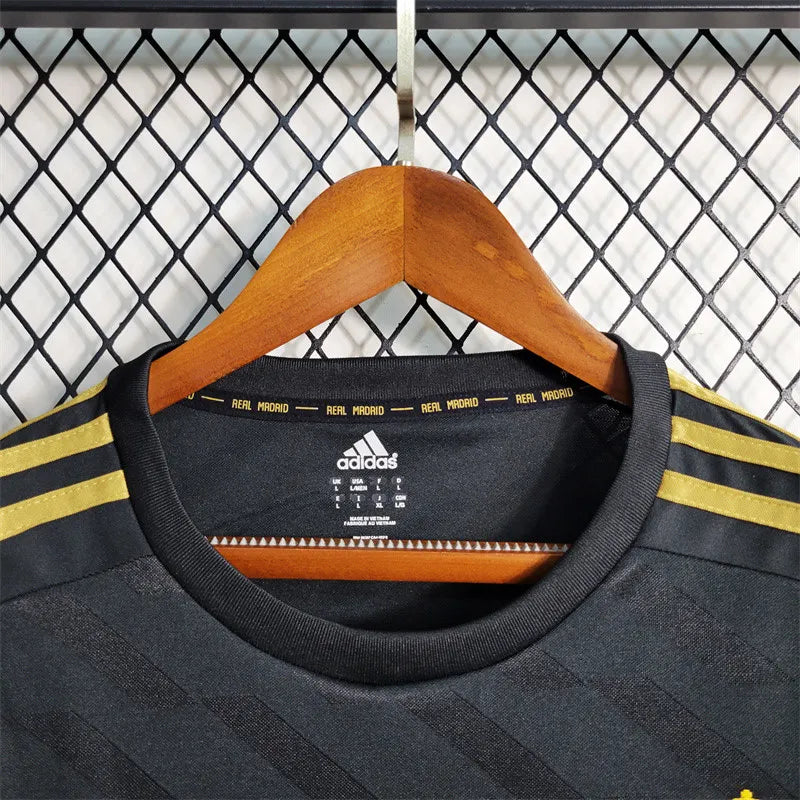 Real Madrid Jersey Away Kit 2011 2012 Retro Long Sleeves