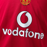 Man United Jersey 2004-06 Home Retro Football Kit