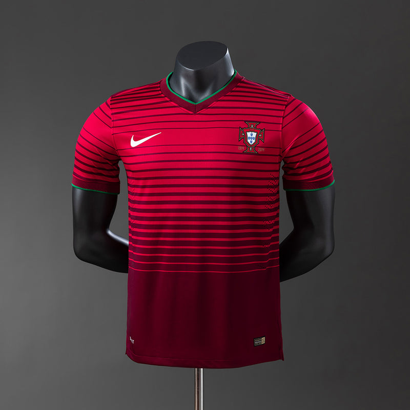 Portugal Jersey 2014 Home Retro Football Kit Player Version