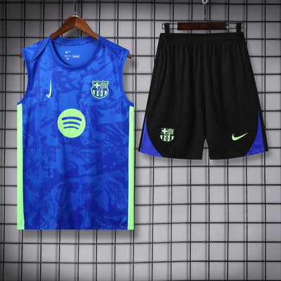 Barcelona Vest Set Training Tracksuits 25/26 Football Kit Soccer Jersey