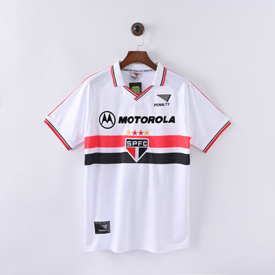 Retro Sao paulo Jersey 2000 Home Football Kit Soccer Jersey