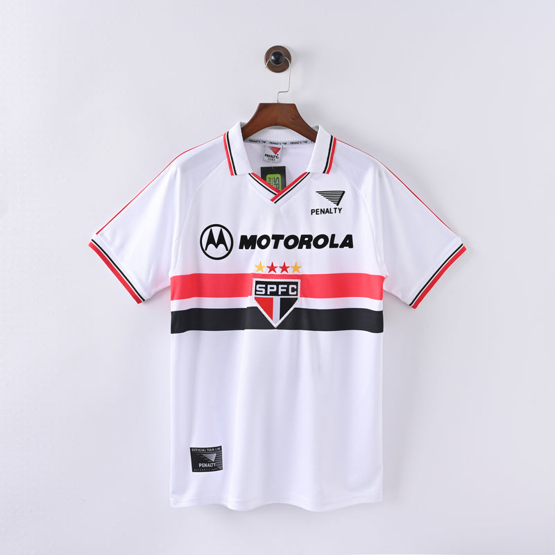 Retro Sao paulo Jersey 2000 Home Football Kit Soccer Jersey