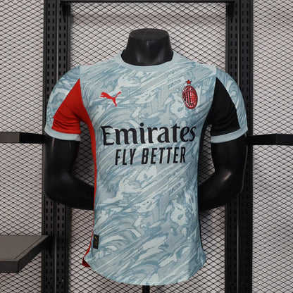 player version ac milan away jersey 25/26 football kit soccer jersey