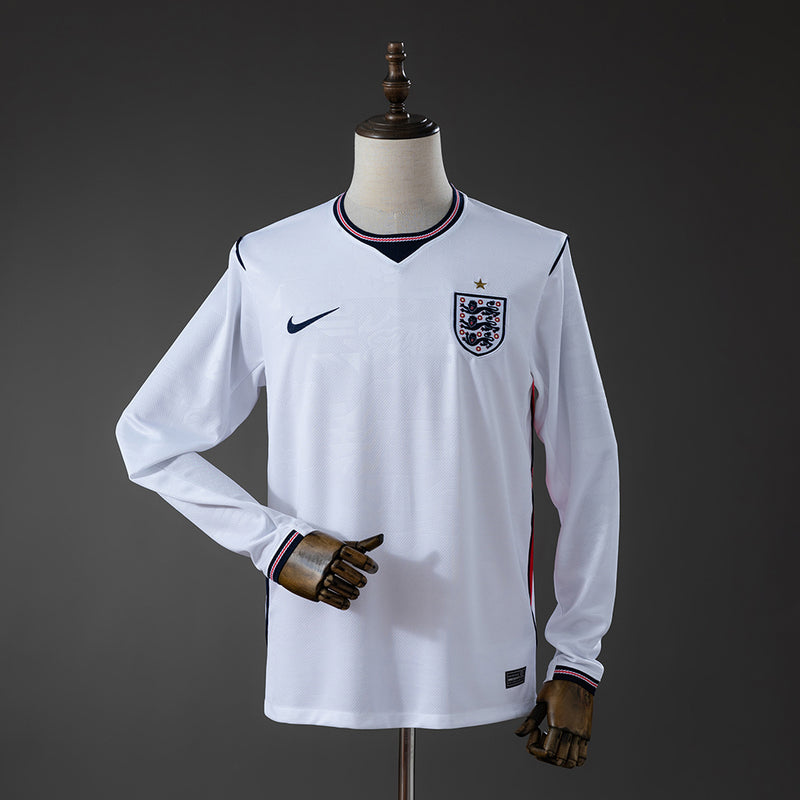 England Home Jersey 2026 World Cup Long Sleeves Football Kit Soccer Shirt