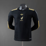 Mexico Jersey 25/26 Black Kit Player Version Long Sleeves