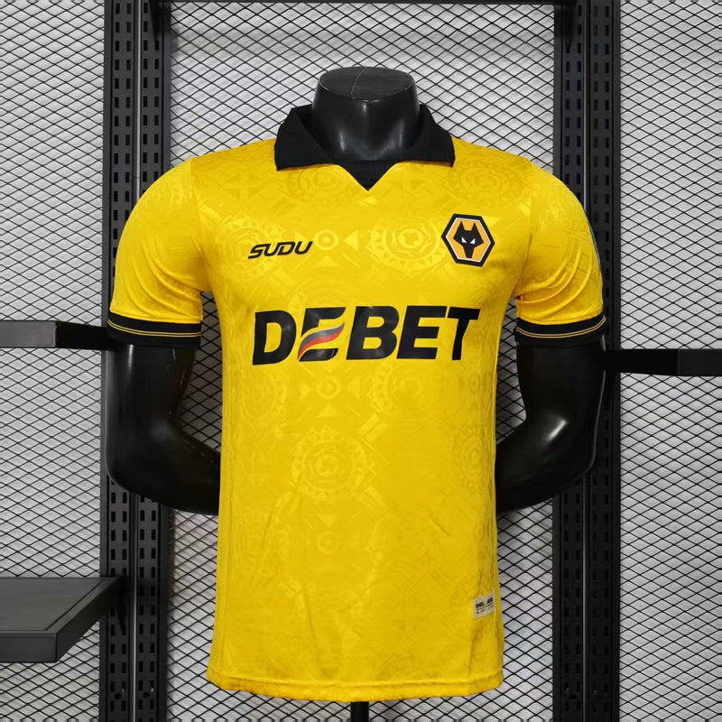 Player Version Wolves Home Jersey 25-26 Football Kit Soccer Jersey