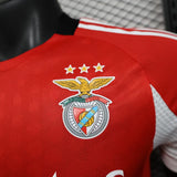 Player Version Benfica Jersey 25/26 Home Football Kit Soccer Jersey