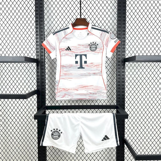 Kids Bayern Munich Jersey 25/26 Away Football Kit Soccer Jersey